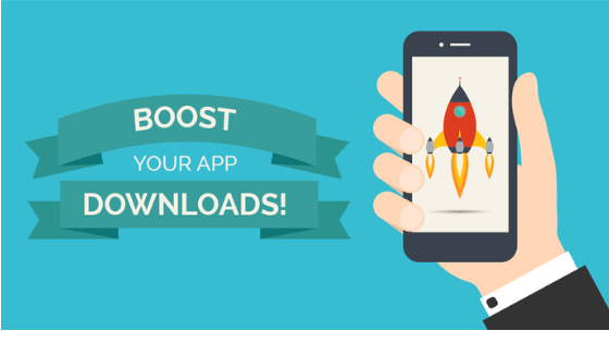 boost app downloads via SMS