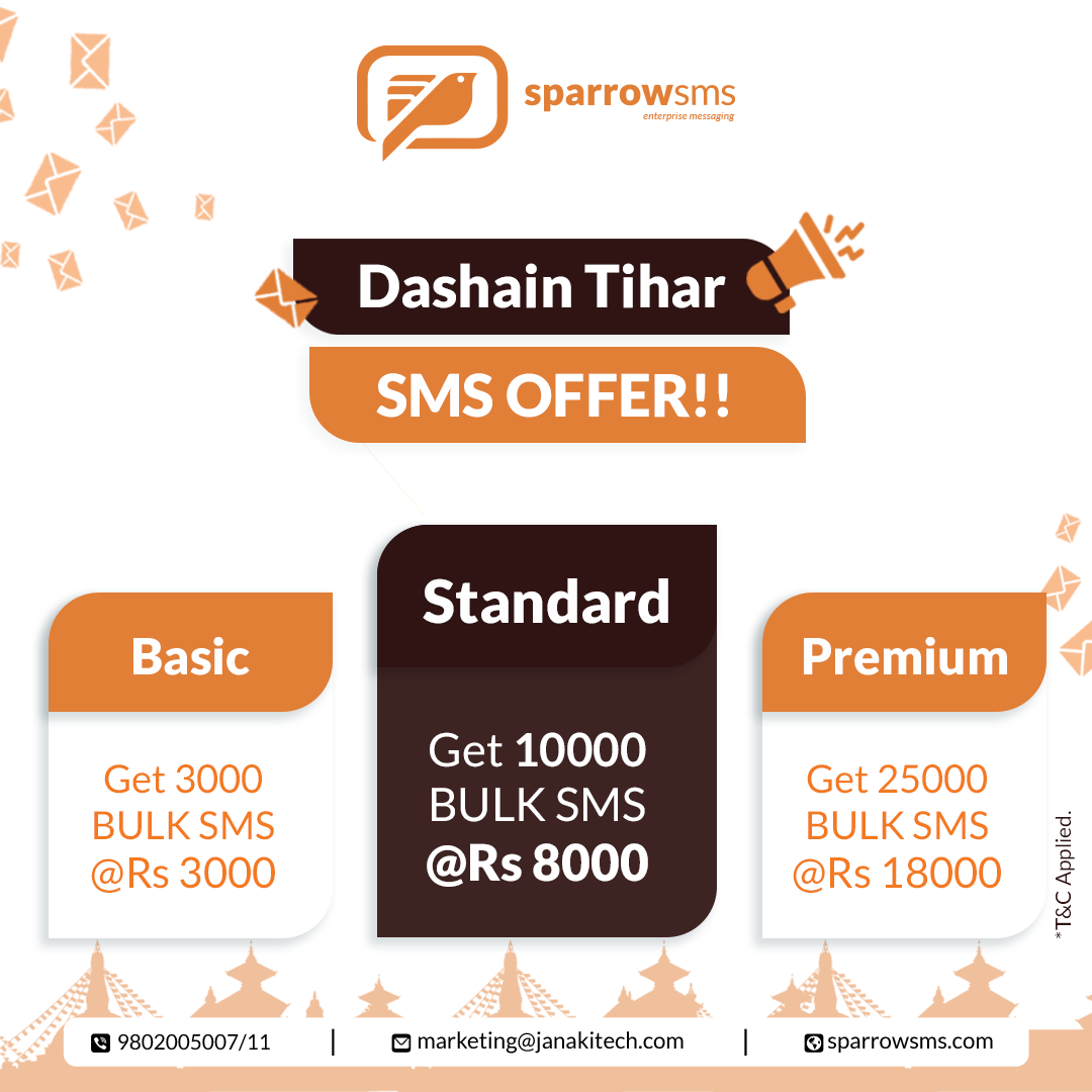 Sms campaign offer